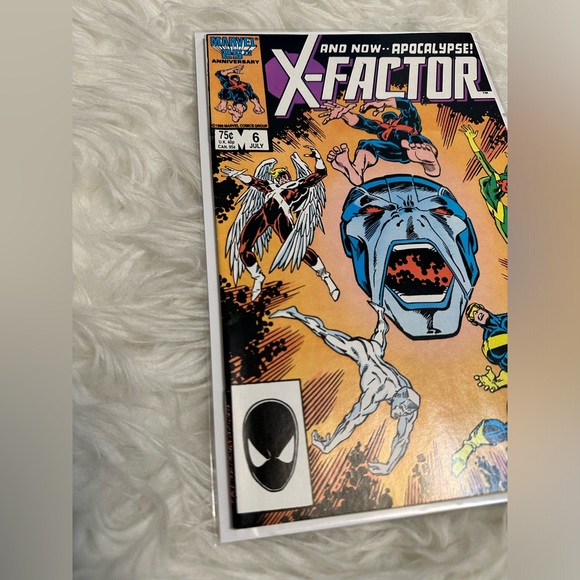 Marvel Comics X-Factor Issue 6 (1986) First app. Apocalypse (VF) - Picture 3 of 5